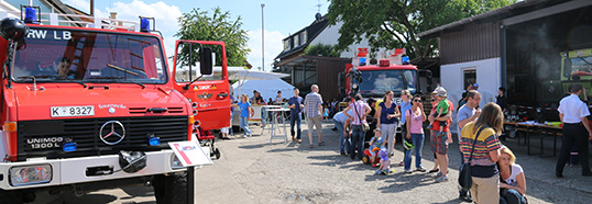 Tag der offenen Tür bei der Löschgruppe Libur.