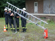 Teamspiel-Lösung mit dem „Liburer Modell“: Wo andere Teams einen Kran bauten, griffen wir schnell und effektiv zum großen Hebel.